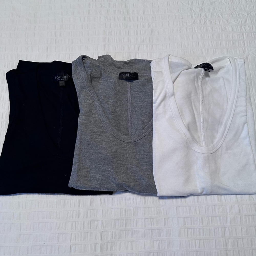 Top Shop tanks Set of 5
